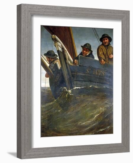 Deep Sea Fishing, 1864-James Clarke Hook-Framed Giclee Print