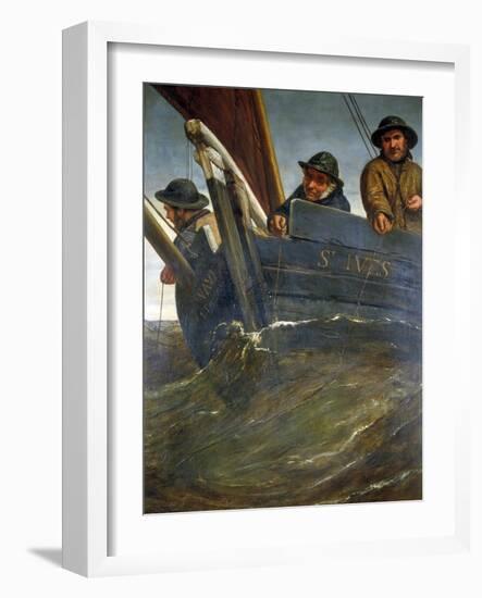 Deep Sea Fishing, 1864-James Clarke Hook-Framed Giclee Print