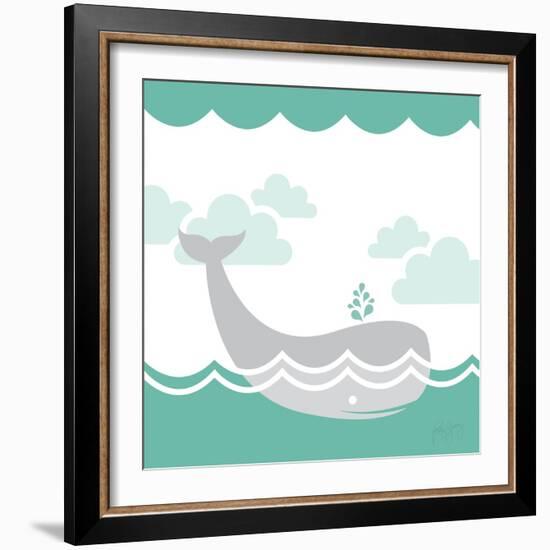 Deep Sea I-Patty Young-Framed Art Print