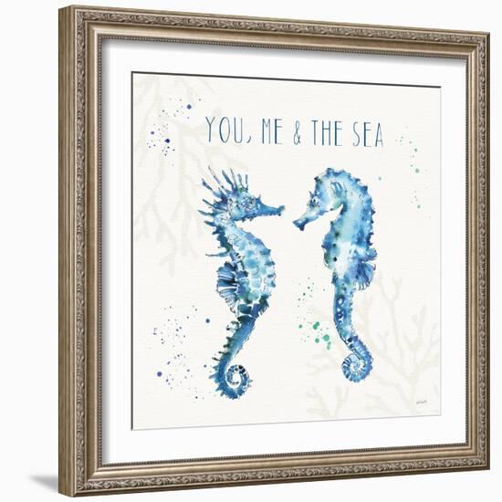 Deep Sea III-Anne Tavoletti-Framed Art Print