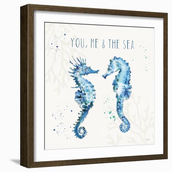 Deep Sea III-Anne Tavoletti-Framed Art Print