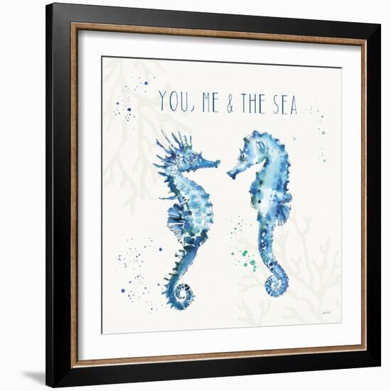 Deep Sea III-Anne Tavoletti-Framed Art Print