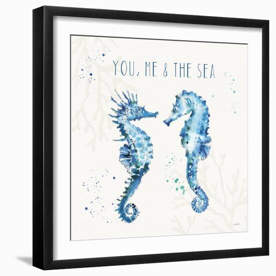 Deep Sea III-Anne Tavoletti-Framed Art Print