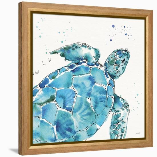 Deep Sea IX-Anne Tavoletti-Framed Stretched Canvas