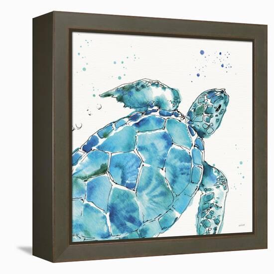 Deep Sea IX-Anne Tavoletti-Framed Stretched Canvas