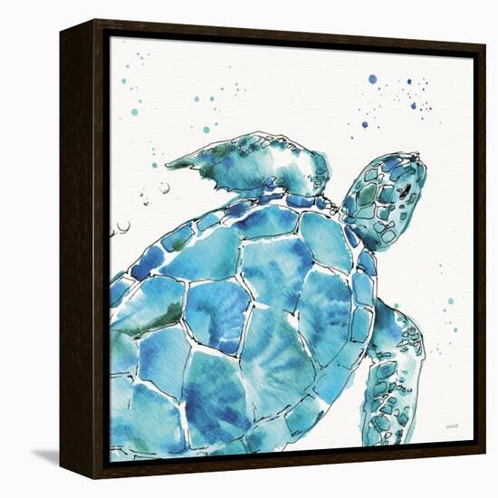 Deep Sea IX-Anne Tavoletti-Framed Stretched Canvas