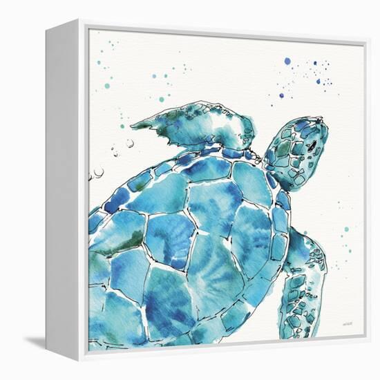 Deep Sea IX-Anne Tavoletti-Framed Stretched Canvas