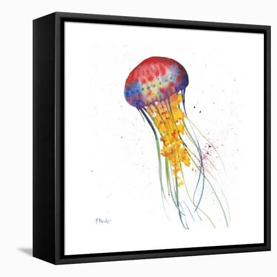 Deep Sea Jellies I-Paul Brent-Framed Stretched Canvas