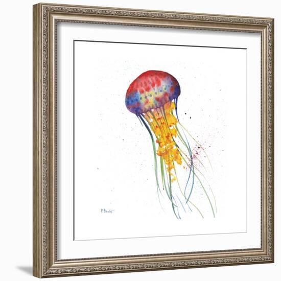 Deep Sea Jellies I-Paul Brent-Framed Art Print