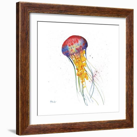 Deep Sea Jellies I-Paul Brent-Framed Art Print