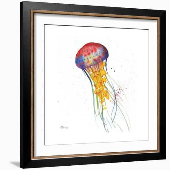 Deep Sea Jellies I-Paul Brent-Framed Art Print