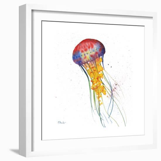 Deep Sea Jellies I-Paul Brent-Framed Art Print