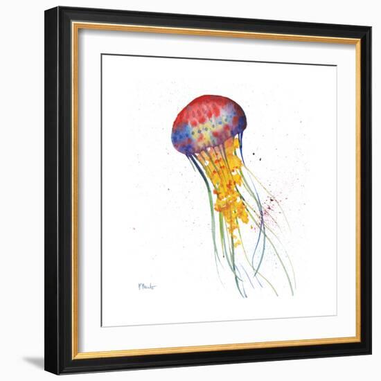 Deep Sea Jellies I-Paul Brent-Framed Art Print