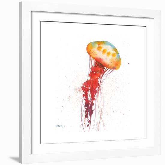 Deep Sea Jellies II-Paul Brent-Framed Art Print