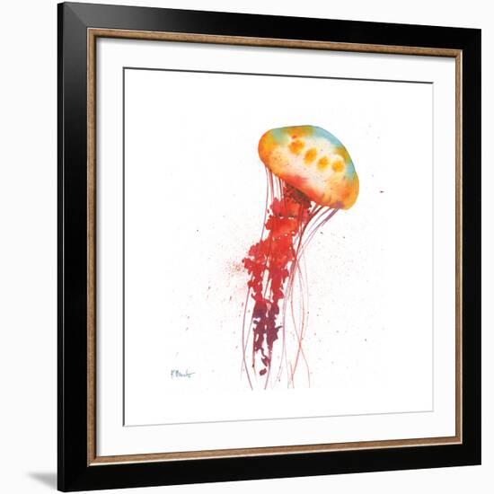 Deep Sea Jellies II-Paul Brent-Framed Art Print