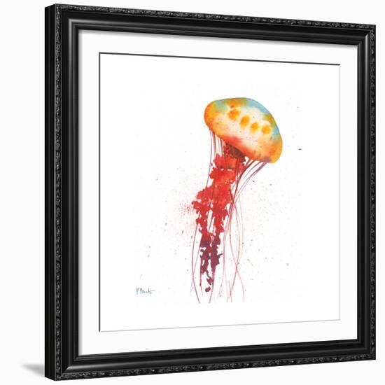 Deep Sea Jellies II-Paul Brent-Framed Art Print