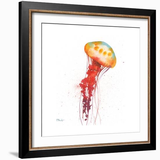 Deep Sea Jellies II-Paul Brent-Framed Art Print