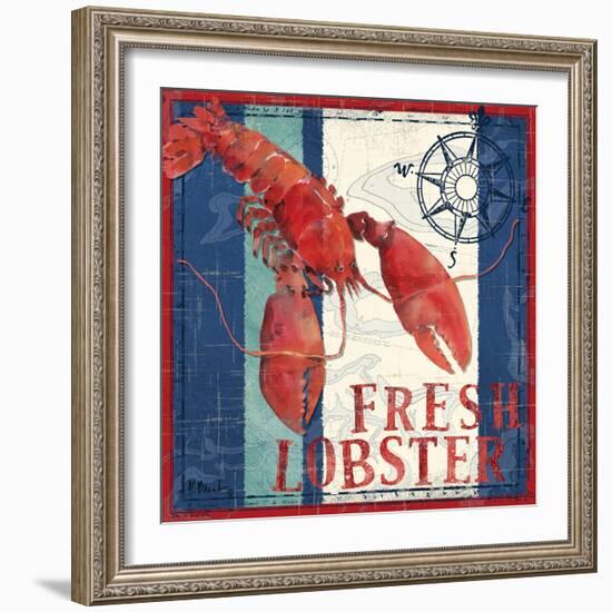 Deep Sea Lobster-Paul Brent-Framed Premium Giclee Print