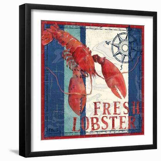 Deep Sea Lobster-Paul Brent-Framed Premium Giclee Print