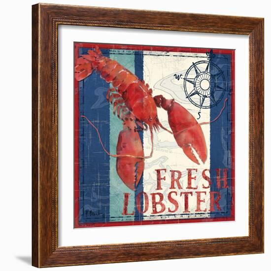 Deep Sea Lobster-Paul Brent-Framed Art Print