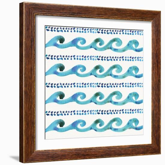 Deep Sea Step 02A-Anne Tavoletti-Framed Art Print