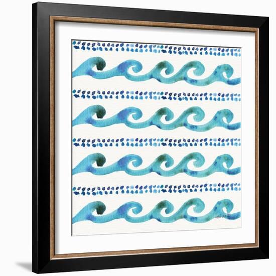 Deep Sea Step 02A-Anne Tavoletti-Framed Art Print