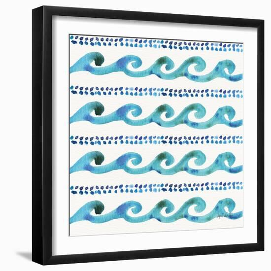 Deep Sea Step 02A-Anne Tavoletti-Framed Art Print