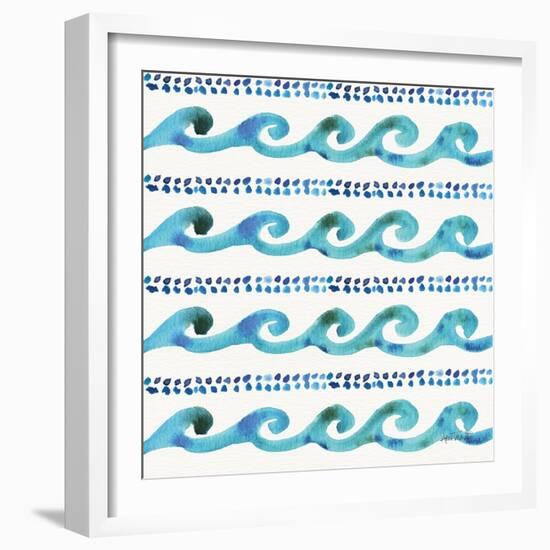 Deep Sea Step 02A-Anne Tavoletti-Framed Art Print