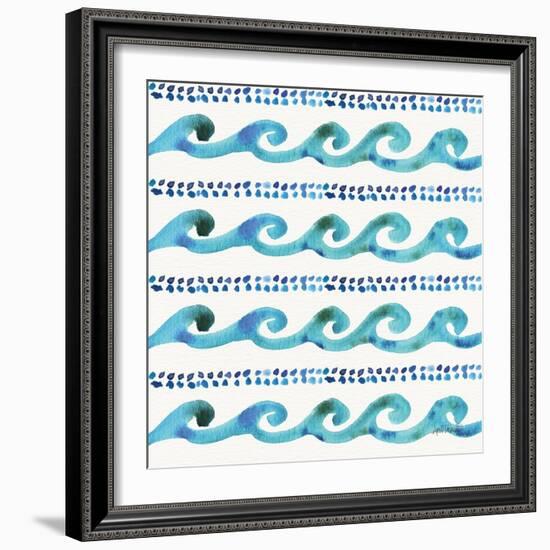 Deep Sea Step 02A-Anne Tavoletti-Framed Art Print