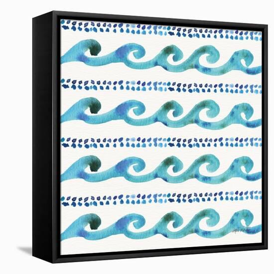 Deep Sea Step 02A-Anne Tavoletti-Framed Stretched Canvas