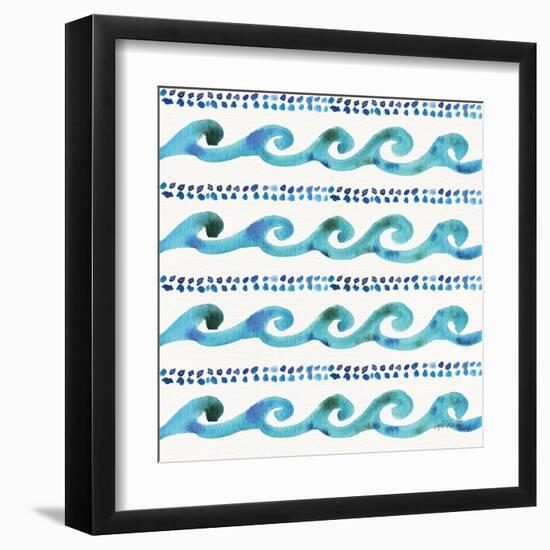 Deep Sea Step 02A-Anne Tavoletti-Framed Art Print