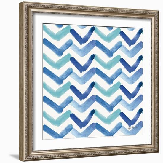 Deep Sea Step 04-Anne Tavoletti-Framed Art Print