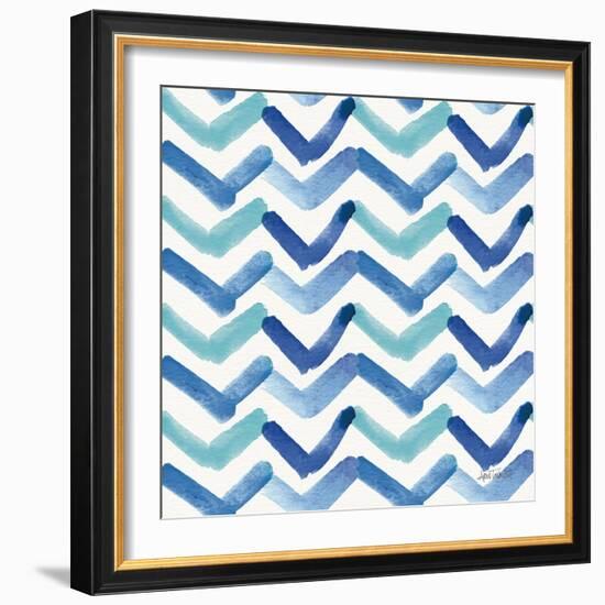 Deep Sea Step 04-Anne Tavoletti-Framed Art Print