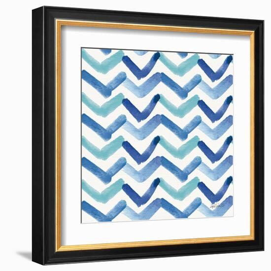 Deep Sea Step 04-Anne Tavoletti-Framed Art Print