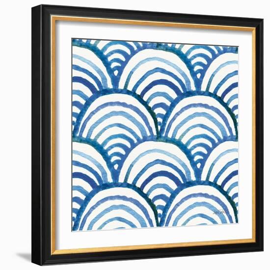 Deep Sea Step 05-Anne Tavoletti-Framed Art Print