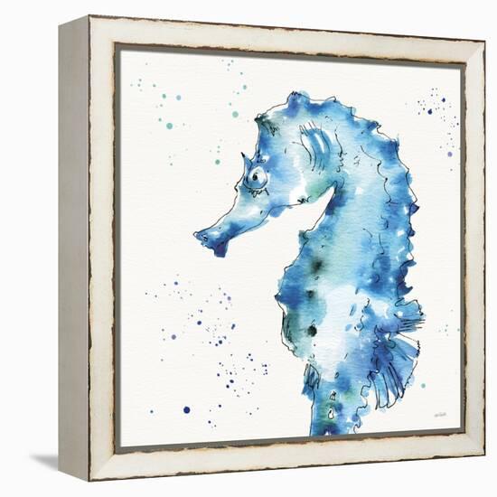 Deep Sea XI-Anne Tavoletti-Framed Stretched Canvas