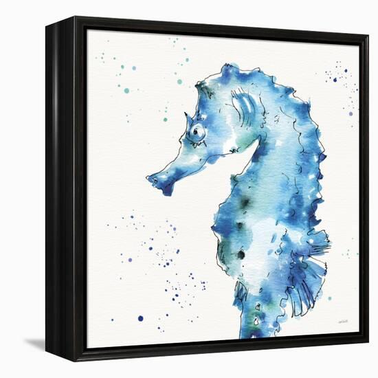 Deep Sea XI-Anne Tavoletti-Framed Stretched Canvas