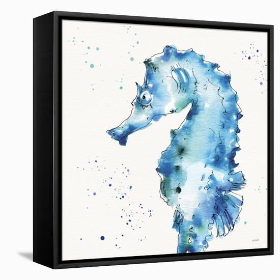 Deep Sea XI-Anne Tavoletti-Framed Stretched Canvas