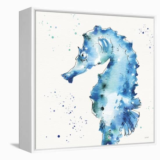 Deep Sea XI-Anne Tavoletti-Framed Stretched Canvas