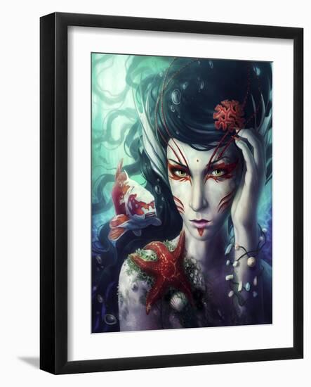 Deep Sea-JoJoesArt-Framed Giclee Print