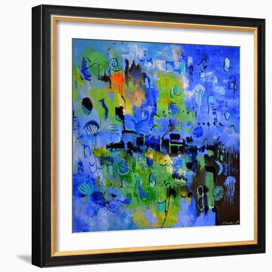 Deep sea-Pol Ledent-Framed Art Print