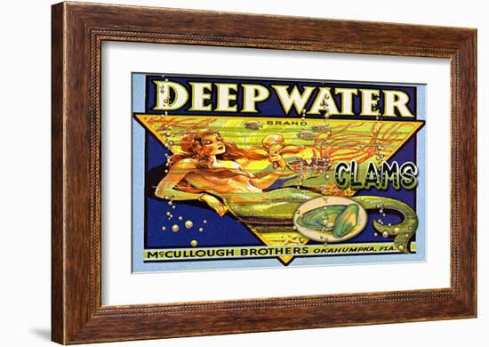 Deep Water Clams-null-Framed Giclee Print