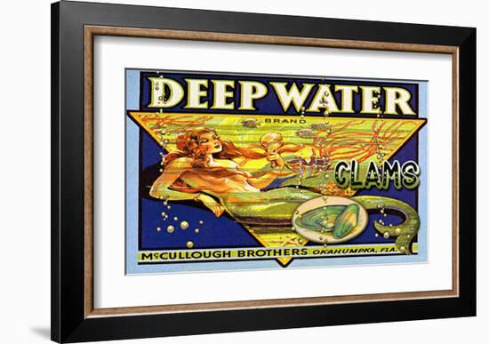 Deep Water Clams-null-Framed Giclee Print