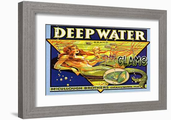 Deep Water Clams-null-Framed Giclee Print