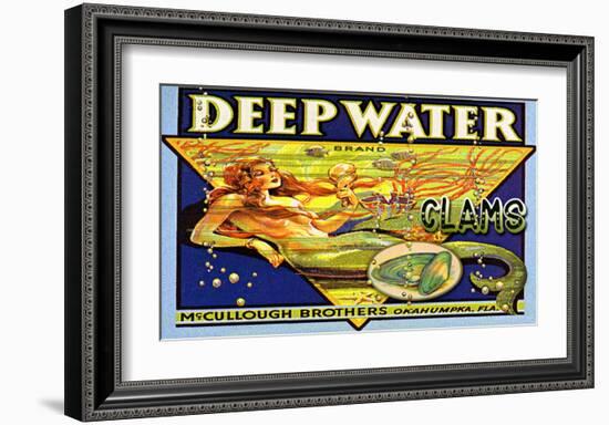 Deep Water Clams-null-Framed Giclee Print