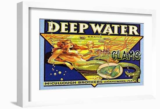 Deep Water Clams-null-Framed Giclee Print