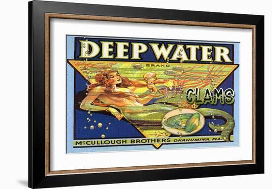 Deep Water Clams-null-Framed Giclee Print