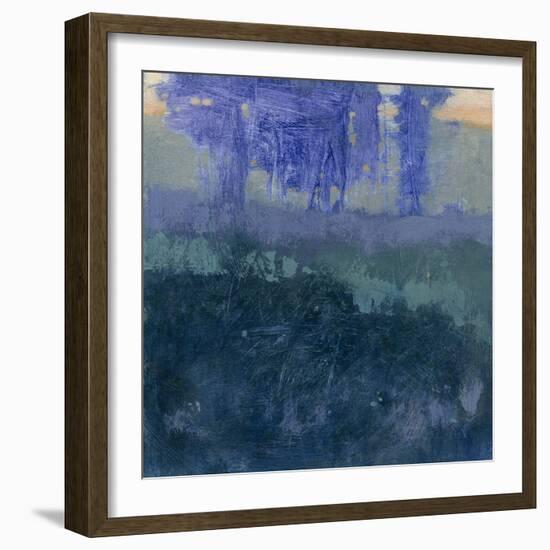 Deep Wood-Lou Wall-Framed Giclee Print