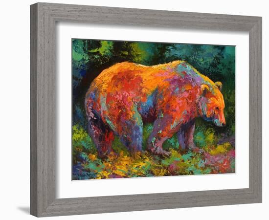 Deep Woods Grizz-Marion Rose-Framed Giclee Print