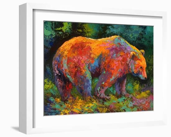 Deep Woods Grizz-Marion Rose-Framed Giclee Print